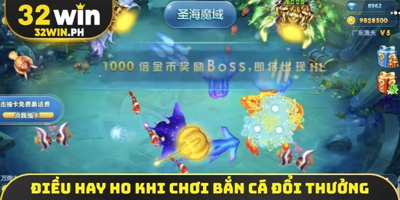 Bắn Cá Đổi Thưởng - Đâu Là 3 Đối Tác Có Tiếng Năm 2026? Những điều hay ho khi trải nghiệm bắn cá đổi thưởng