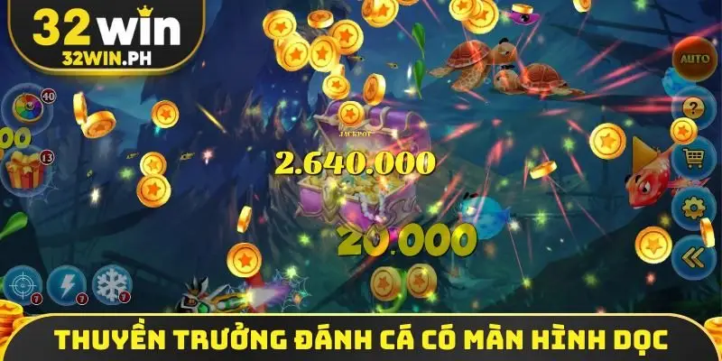 Bắn Cá Ăn Xu | +500K Xu Thưởng Đơn Giản Chỉ Với Vốn 5K Thuyền Trưởng Đánh Cá là game màn hình dọc